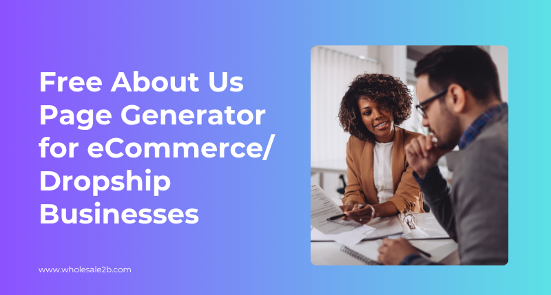 about us generator